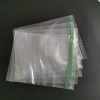 Resealable oxo-degradable  ziplock plastic bag No pollution