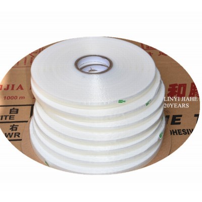 Resealable adhesive tape for sealing opp , pp bags